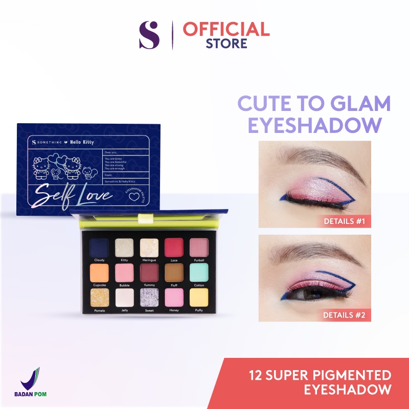 ✨ AKU MURAH ✨ SOMETHINC Self Love Eye Shadow Palette (Hello Kitty Edition)