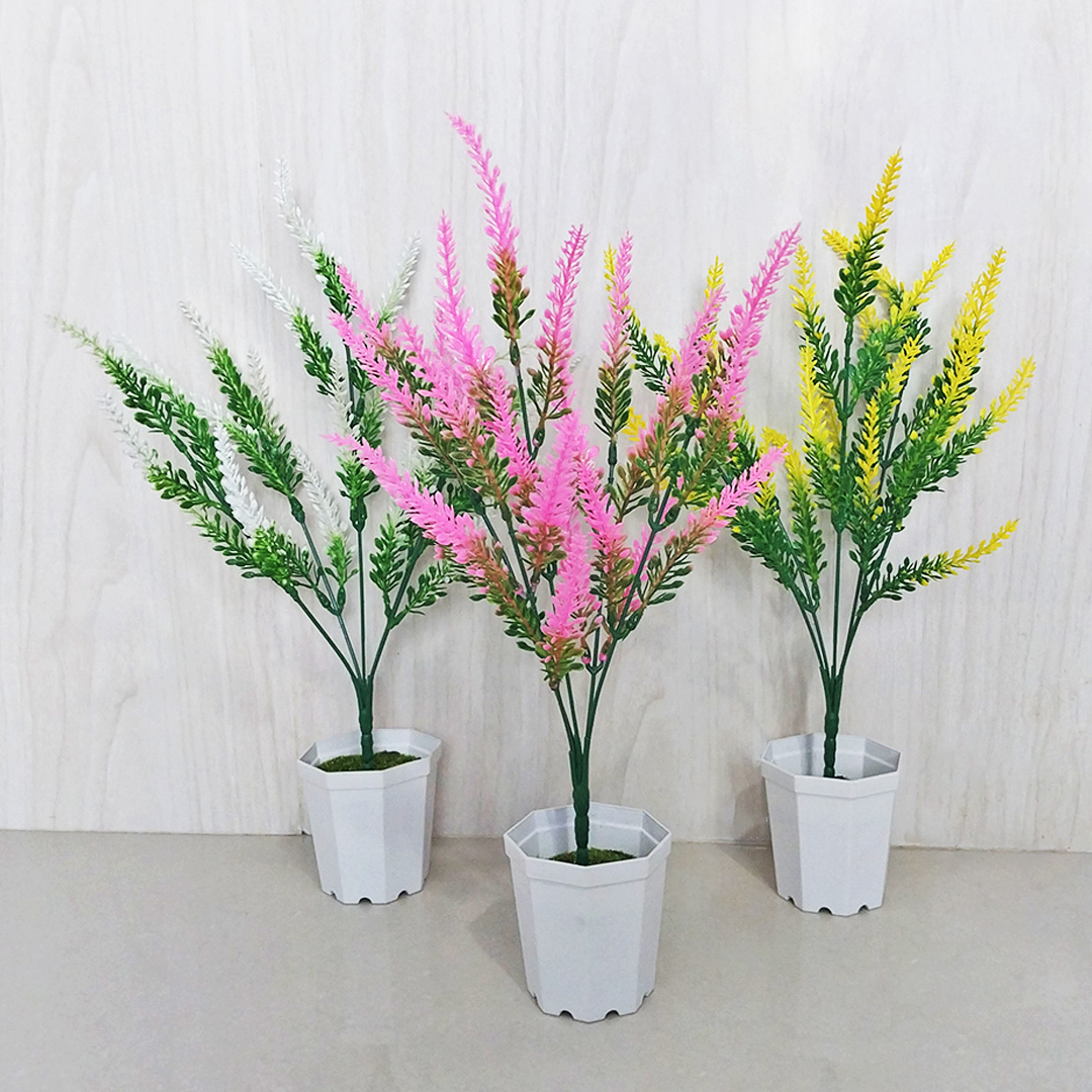 Tanaman Hias Plastik Palsu Ornamen Bonsai Artificial Flower Decoration Meja Hiasan Ruangan PBP41