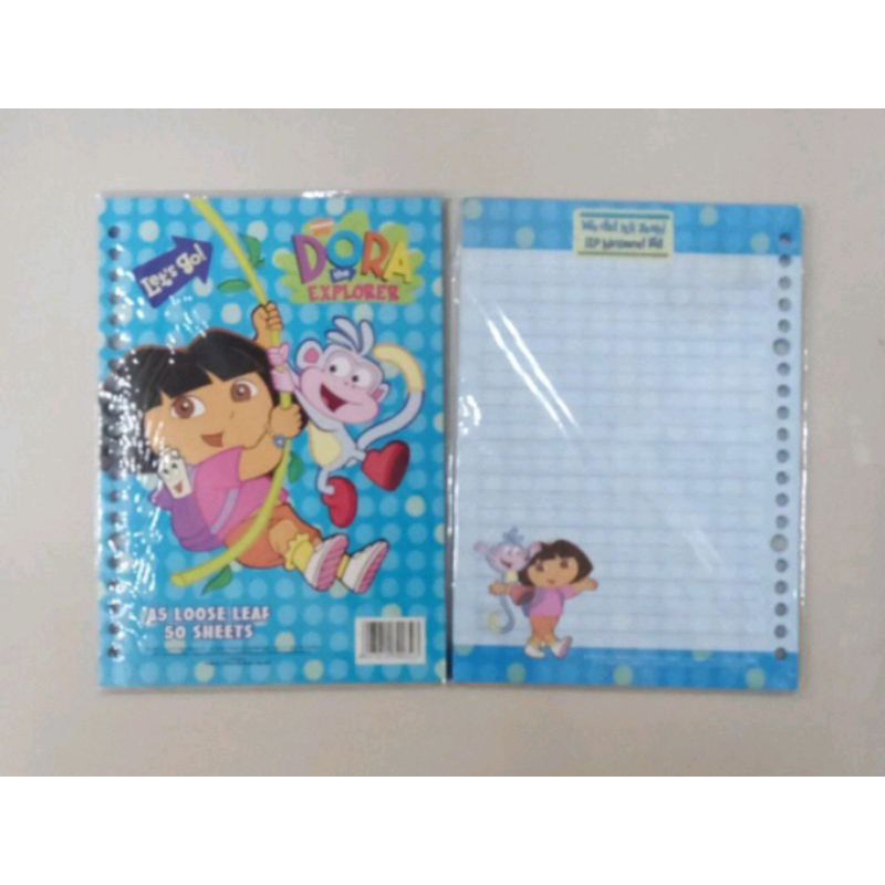 

Loose leaf SpongeBob & Dora