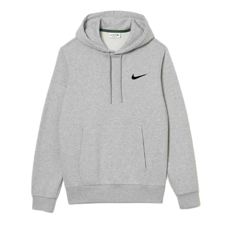 Sweater hoodie nike small swoosh abu misty | Nike sportswear fleece | Hoodie jumper sweatshirt pria &amp; wanita terbaru | Jaket pria murah | sweter unisex premium