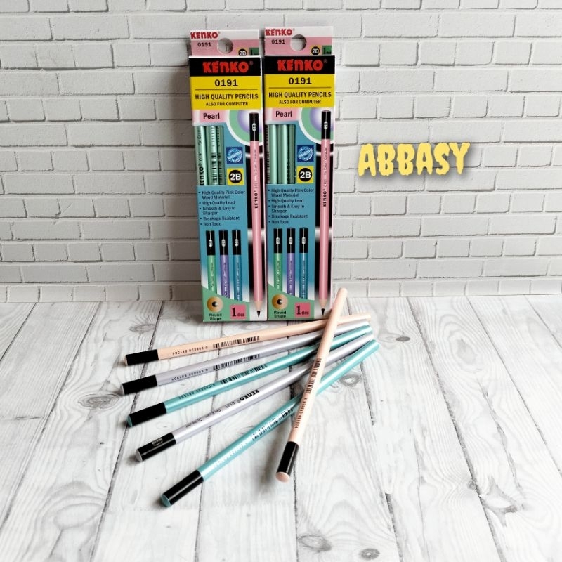 

pencil kenko 2B 0191 isi 12 pcs