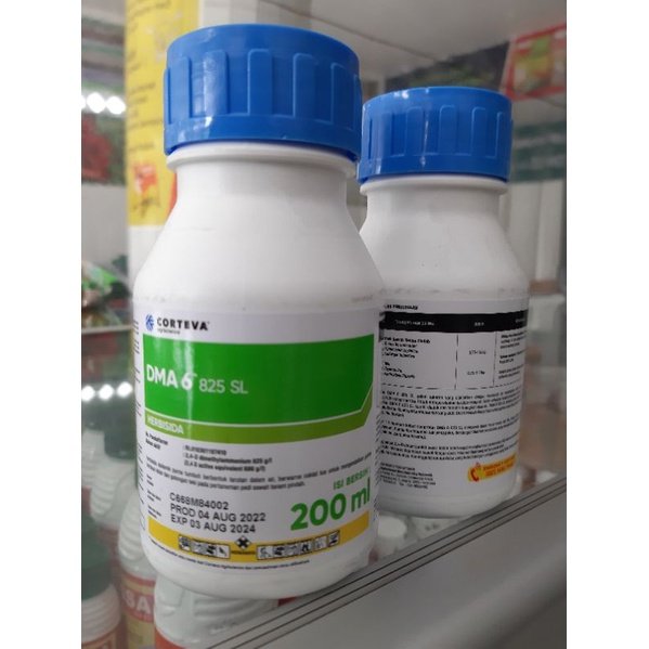 Herbisida DMA 6 826 SL - 200 ml pembasmi rumput liar selektif pada padi