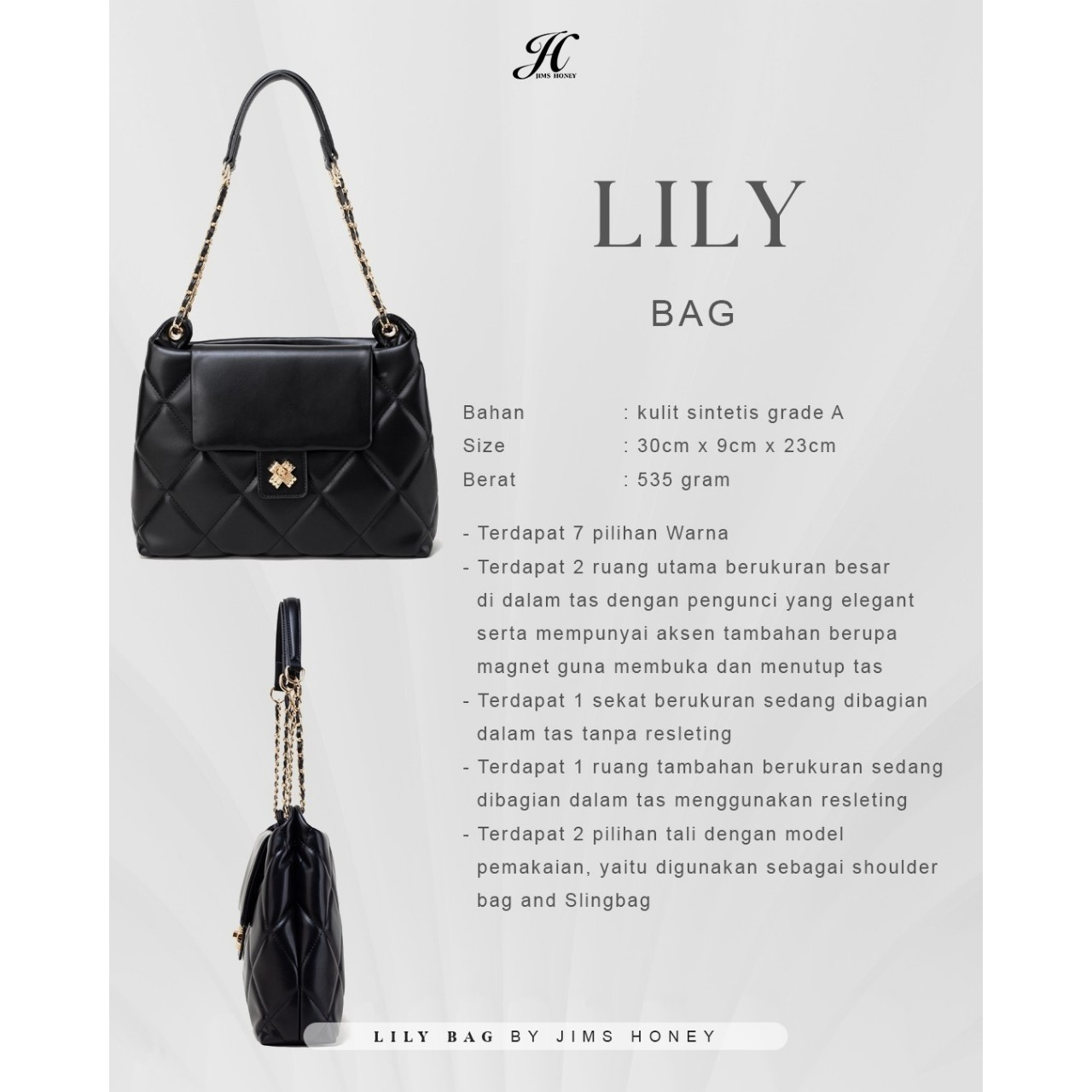 Jims Honey - Lily Bag