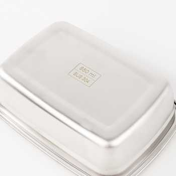 Kotak Makan Bento Lunch Box Stainless Steel / Kotak Bekal Makan Siang Anak Dewasa Anti Tumpah / Kotak Makan Bekal Sekolah Bimbingan Belajar Kuliah Kerja Jalan-Jalan / Tempat Penyimpanan Makanan Bento Lunch Box Tutup Transparan Premium Kokoh Kuat Awet