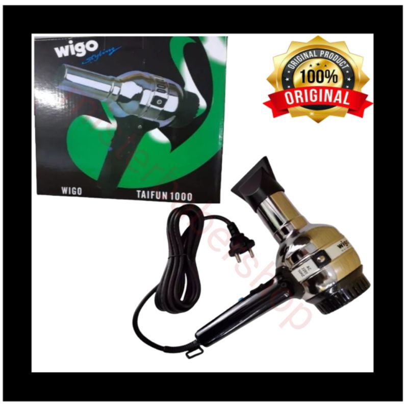 Hair Dryer Wigo Taifun 600 - Pengering Rambut Ijo 600 Watt