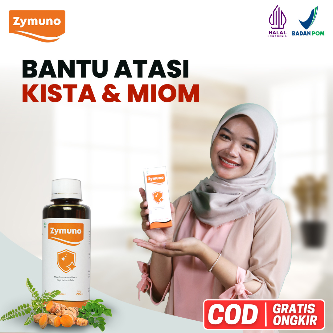 ZYMUNO - Bantu Atasi Kista Dan Miom Pembasmi Kanker Madu Herbal Tingkatkan Daya Tahan Tubuh Imun Jaga Kesehatan Tubuh Cegah Kanker Percepat Penyembuhan Penyakit Isi 200ml