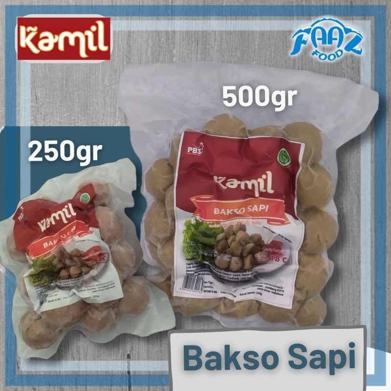 

Bakso Sapi Kamil (Baso Sapi, Bakso Daging, Pentol, Meatball)