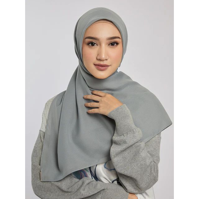 LIGHT VOILE SCARF PLAIN - KAMI