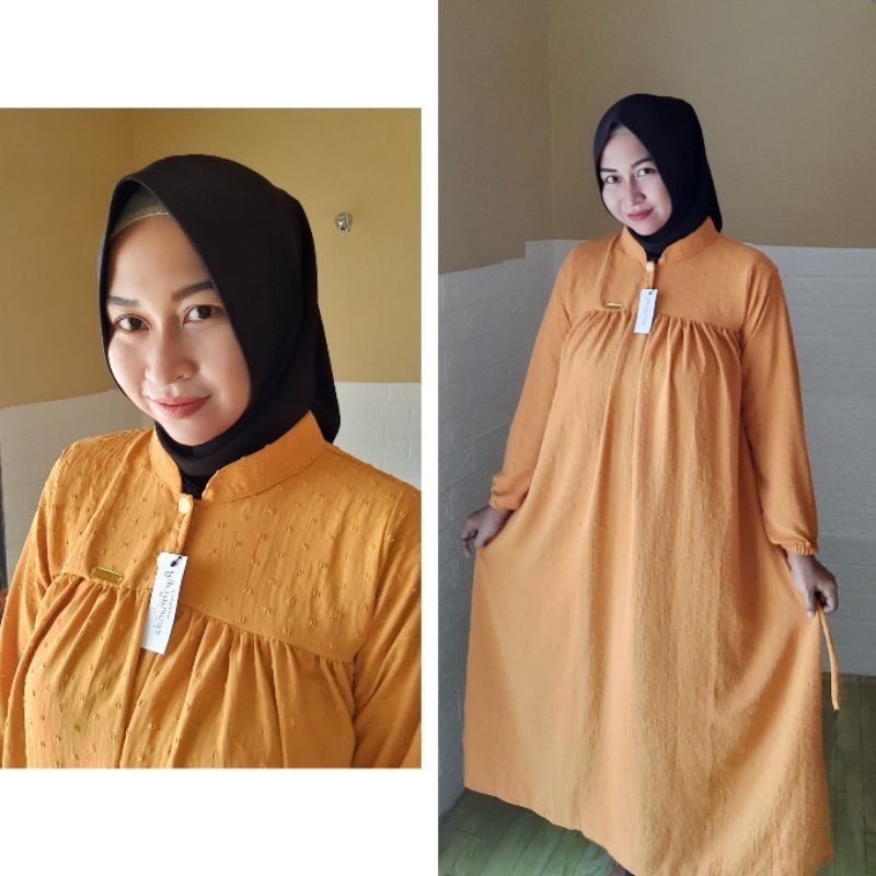 Midi Dress Crinkle Uragiri Premium