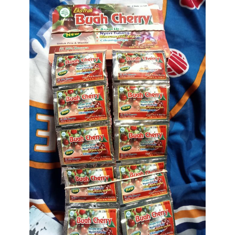 

kapsul buah Cherry