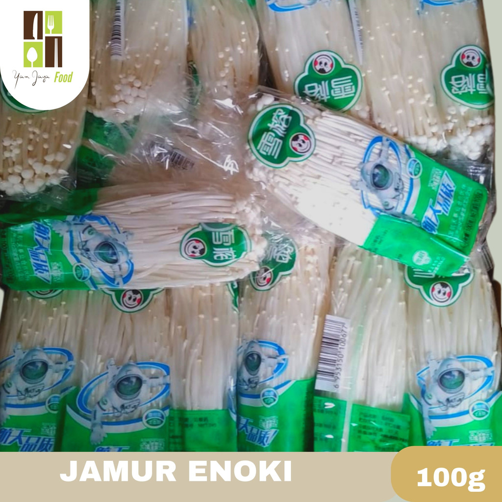 Jamur Enoki / Enoki Mushroom/ Fresh / Premium/ Import Kemasan 100g 10PCS