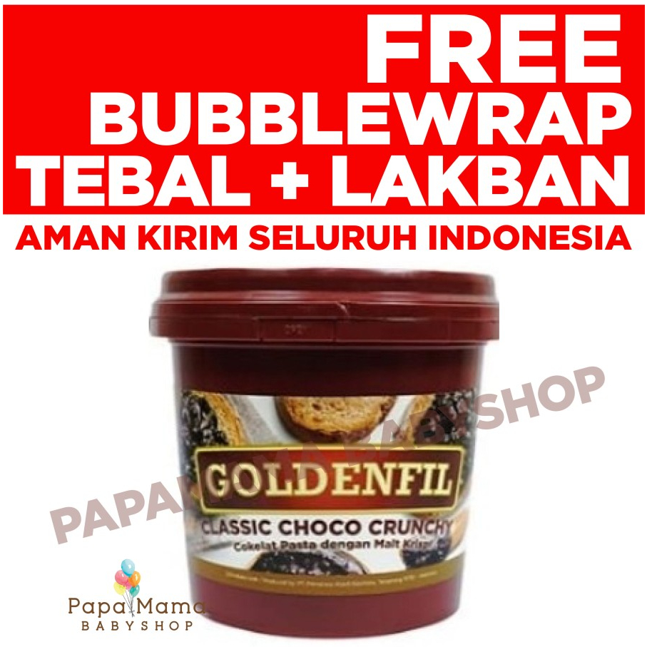 PROMO GOLDENFIL KARTONAN ! SELAI ORIGINAL GOLDENFIL 1KG 12 PCS