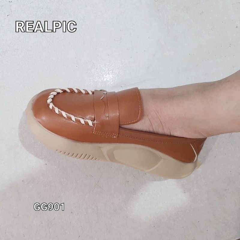 Sepatu Flat Shoes Sole Bubble Fashion Korea GG901