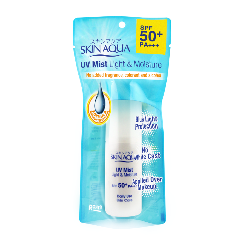 Skin Aqua UV Mist Light &amp; Moisture SPF50+ PA+++ 40g