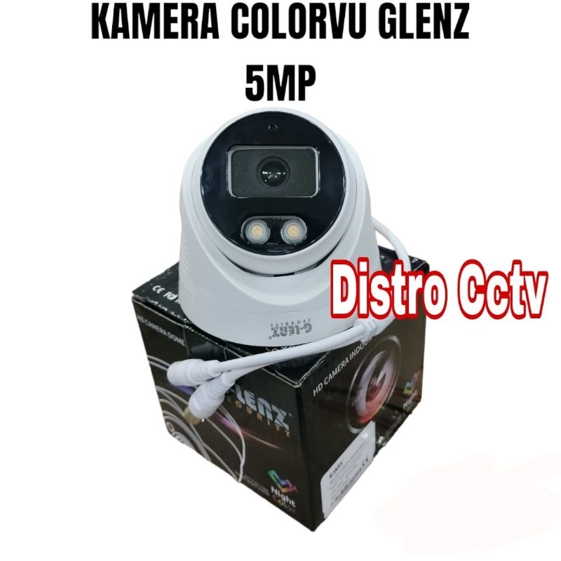 Camera Cctv G-lenz 5mp Colorvu Night Vision Kamera Indoor Glenz 5 MP GBCA-2850 AHD 5Mp Full Colour