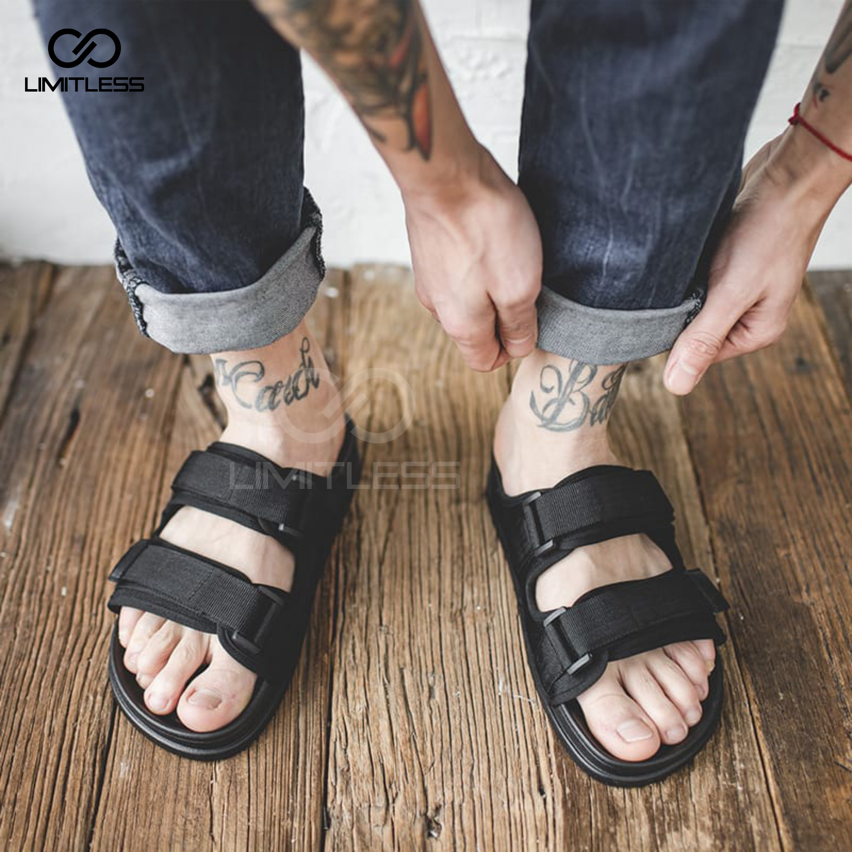 Sandal Pria Slop Dewasa Kekinian Premium Sendal Slide Cowok Terbaru 2023 Sandal Casual Pria Mose Slip On