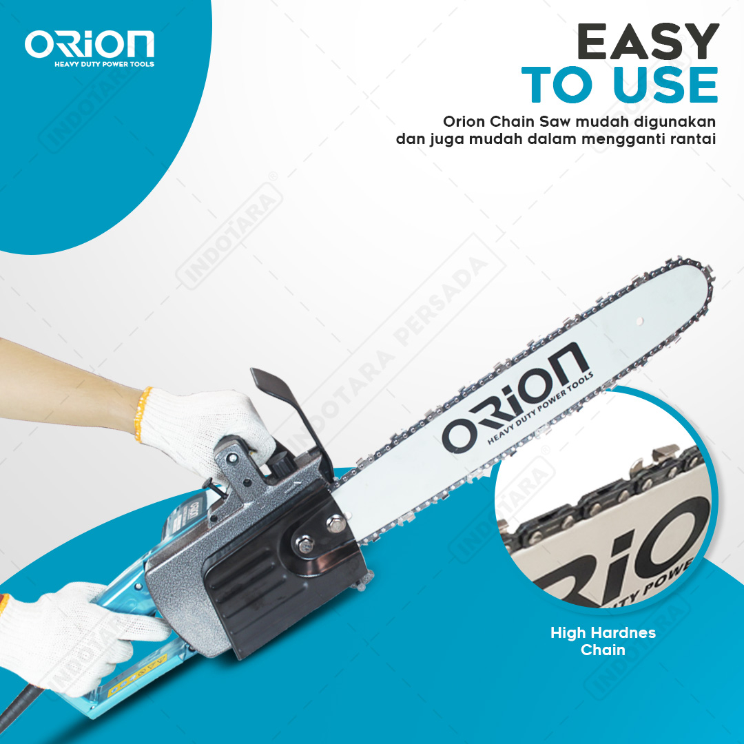 Gergaji Mesin Chainsaw Listrik Potong Kayu Orion ECS-5016