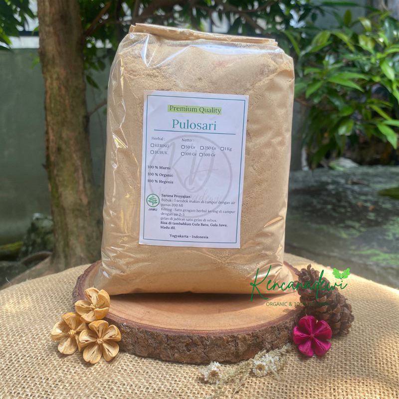 

PULOSARI BUBUK MURNI TANPA CAMPURAN 100GRAM - 1KG - Alyxia Oliviformis