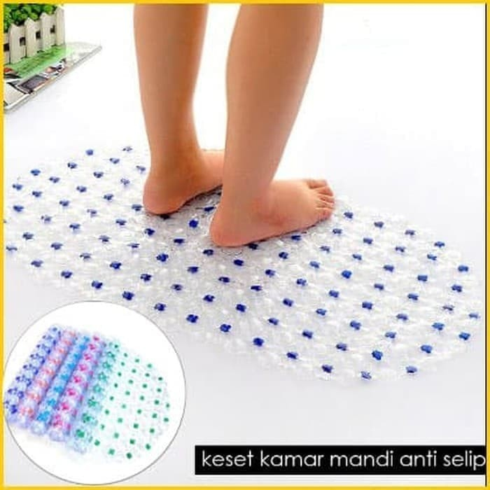 IH ANTI SLIP KAMAR MANDI BAHAN PVC/ KESET KAMAR MANDI