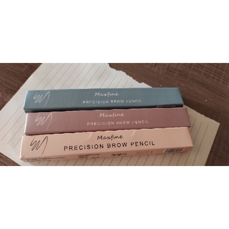 Maxfine Brow Pensil (Grey, Brown, Beige)