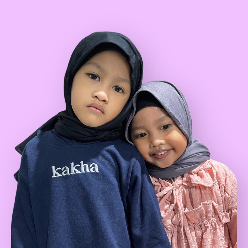 PASHMINA KAOS ANAK (SERIAN ANAK | KIDS SERIES)