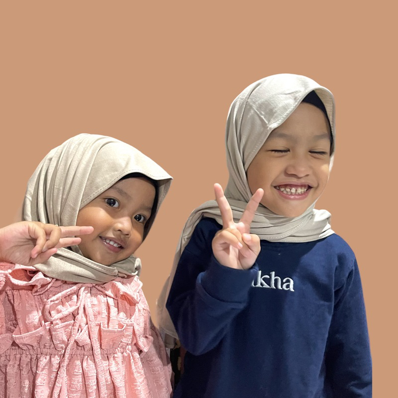 PASHMINA KAOS ANAK (SERIAN ANAK | KIDS SERIES)