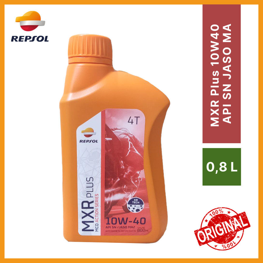 Repsol MXR Plus 4T 10w40 800ml
