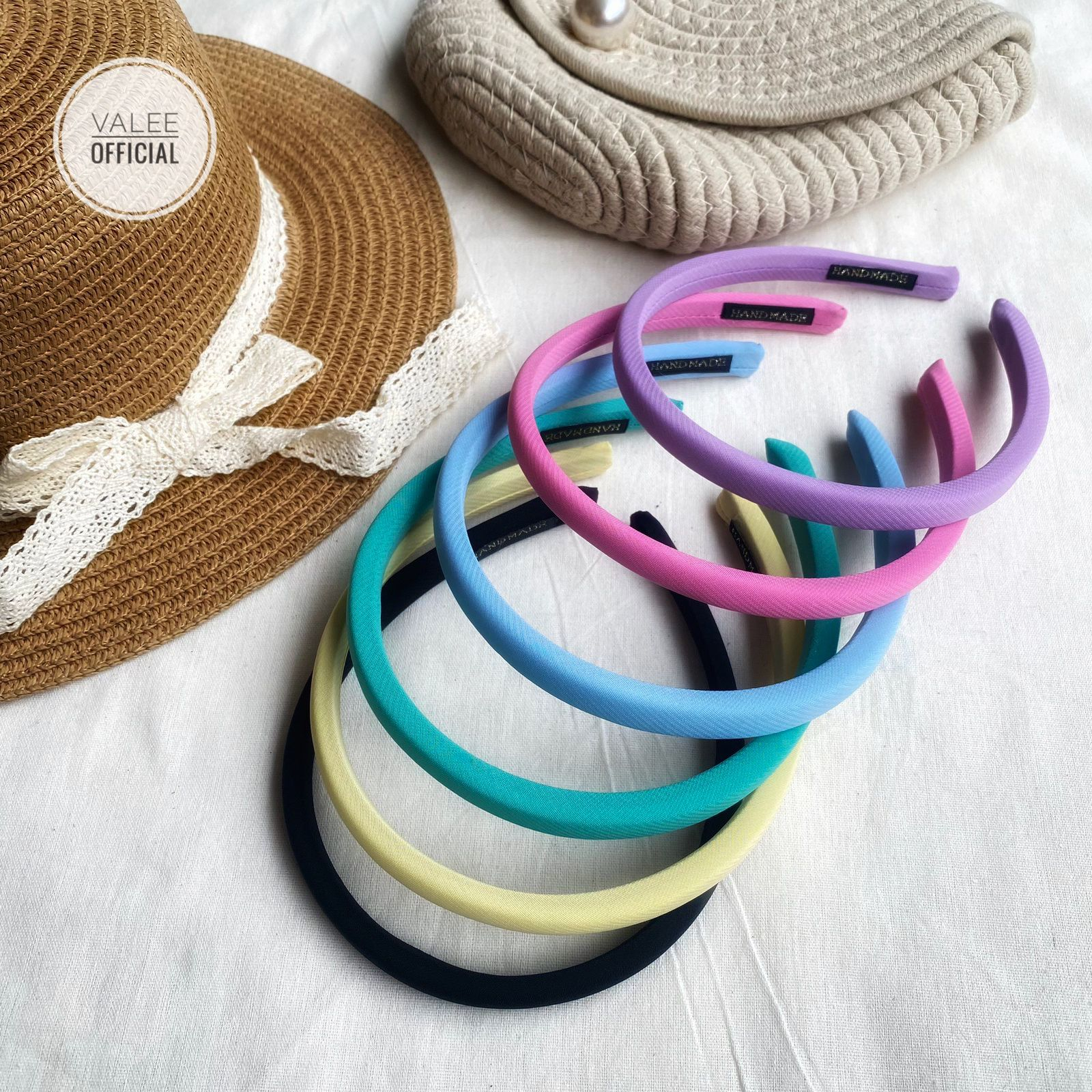 STRIPE KOREAN HEADBAND / BANDO TEBAL SIMPLE KECIL