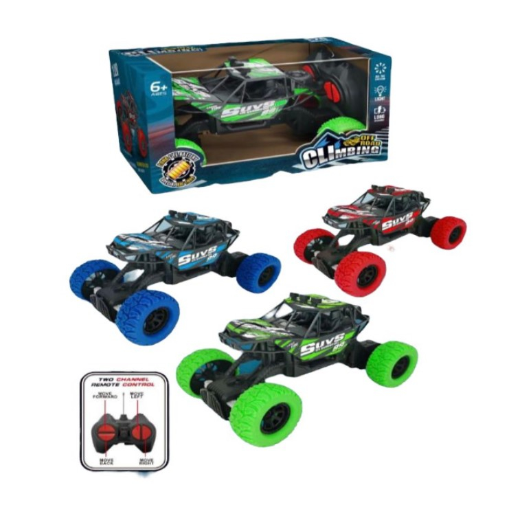 Mainan Mobil MONSTER CHARGE SKALA 1: 20 Mobil RC Cross County Remote