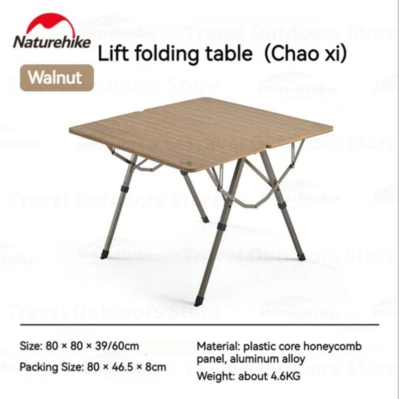 MEJA LIPAT NATUREHIKE CNH22JU054 / MEJA LIPAT CAMPING PORTABLE