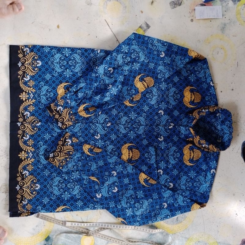 [TAILORED] Kemeja Batik Korpri Size standar dan size JUMBO Bahan Premium ASN Pria Dan Wanita Request Ukuran