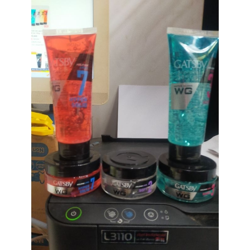 Gatsby Water Gloss 75(BTL)/100(TUBE)gr