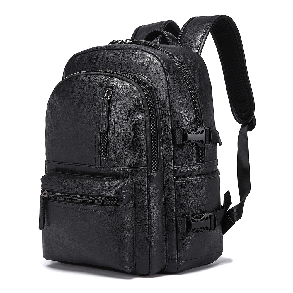 Luminox Tas Ransel Kasual Kulit PVC Sintetis IGB - Tas Ransel Pria Wanita Unisex - Backpack Daypack