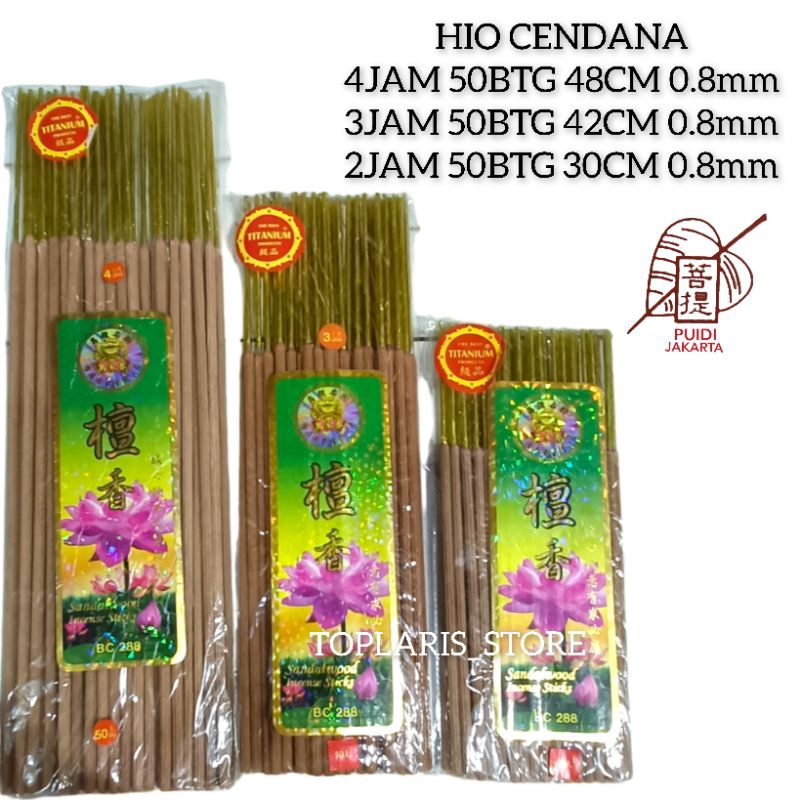 Cendana Hio isi 50 Batang