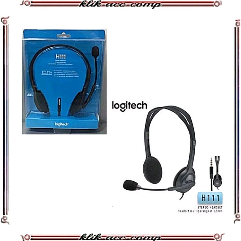 headset logitech h111