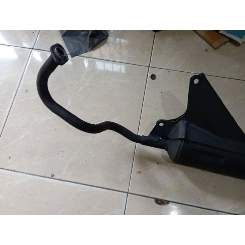 KNALPOT VARIO LAMA VARIO TECHNO 110 KARBU STANDARAN ORIGINAL