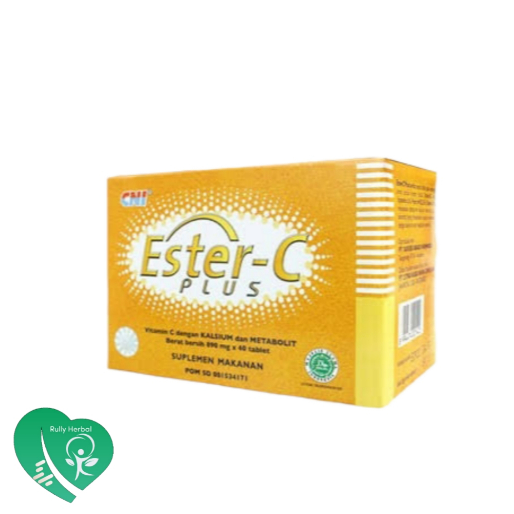Ester-C Plus 40 Tablet | Suplemen Makanan vitamin C | Ester C Plus | Vitasigi CNI