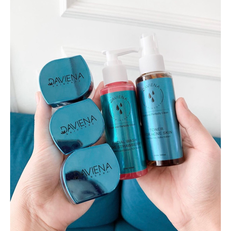 1 paket acne series daviena skincare