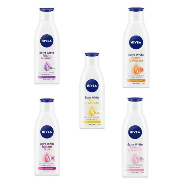 NIVEA EXTRA WHITE BODY/INTENSIVE MOISTURIZER LOTION 200ML/100ML