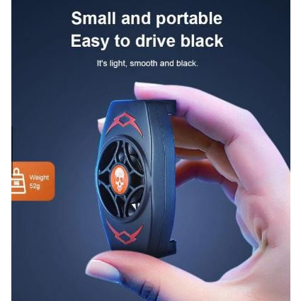 Pad Fan Kipas Pendingin Handphone / Cooling Fan X13 Radiator / HP Gaming Mobile Phone / Cooler Anti Panas Smartphone [MF]