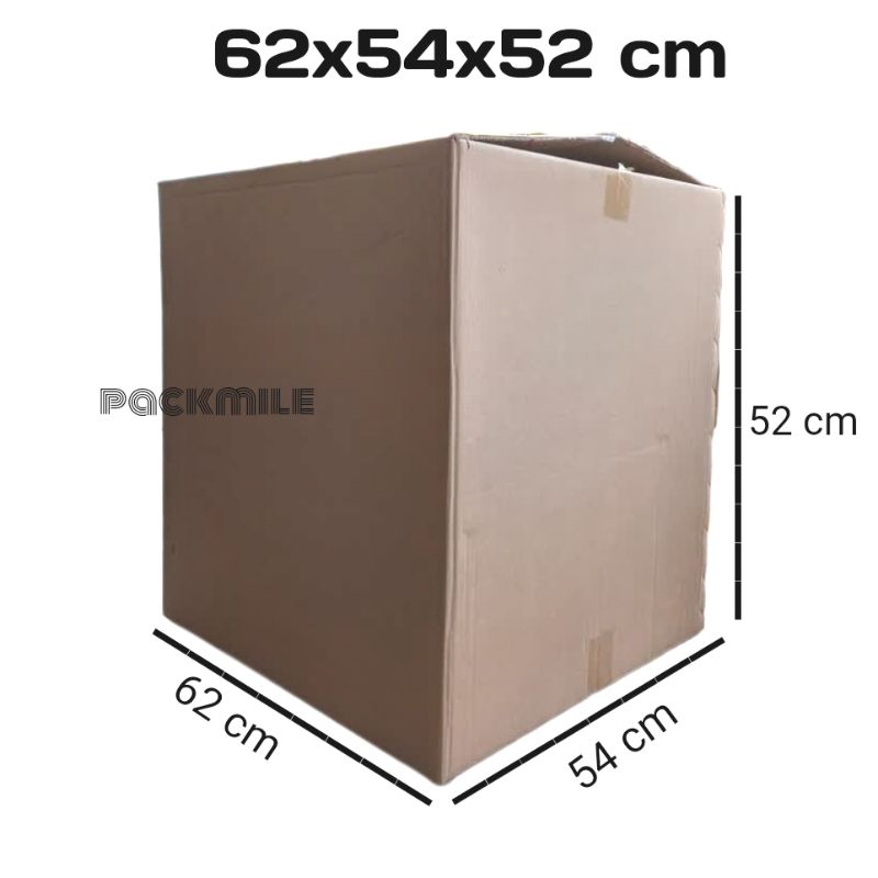 

Kardus Second Jumbo Tebal Polos - Karton Box uk 62x54x52