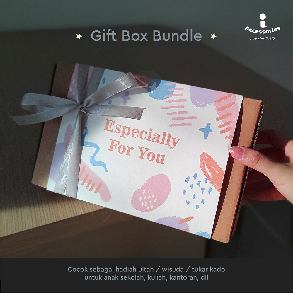 

Gift Box Bundle Ultah Birthday Wisuda Kado Hadiah Teman Anak Aesthetic