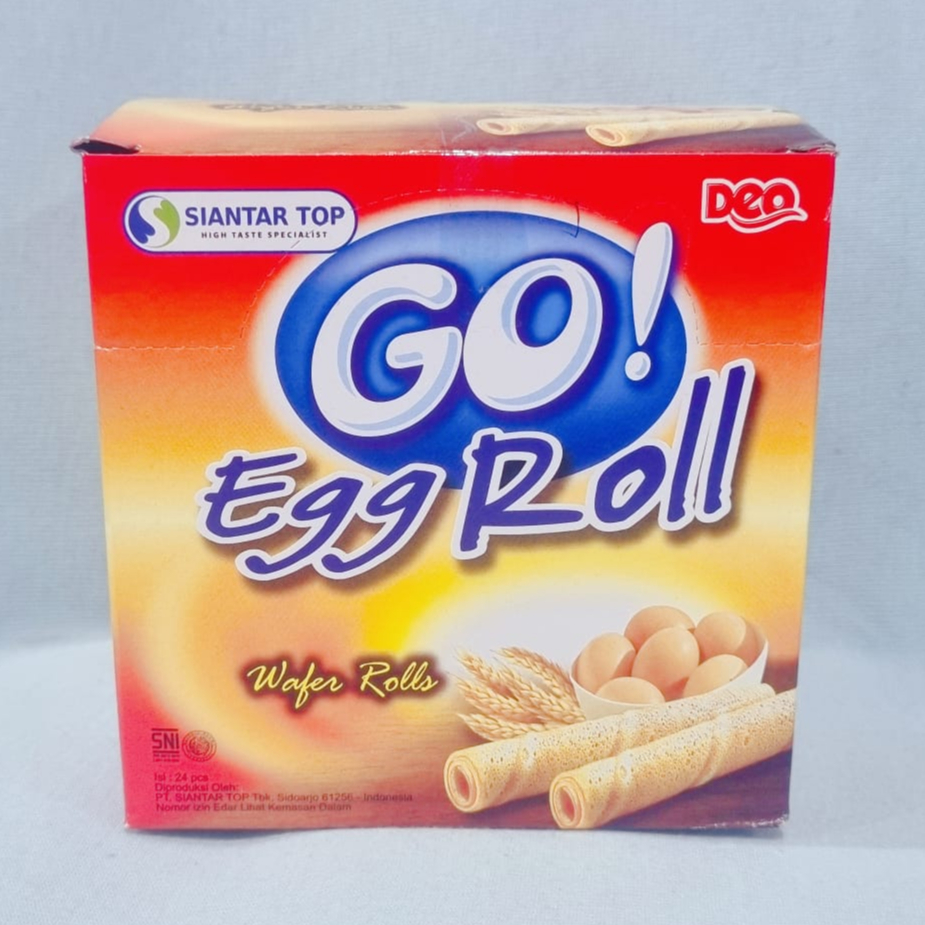 

Go Eggroll Wafer Rolls (1 Box isi 24 Pcs)