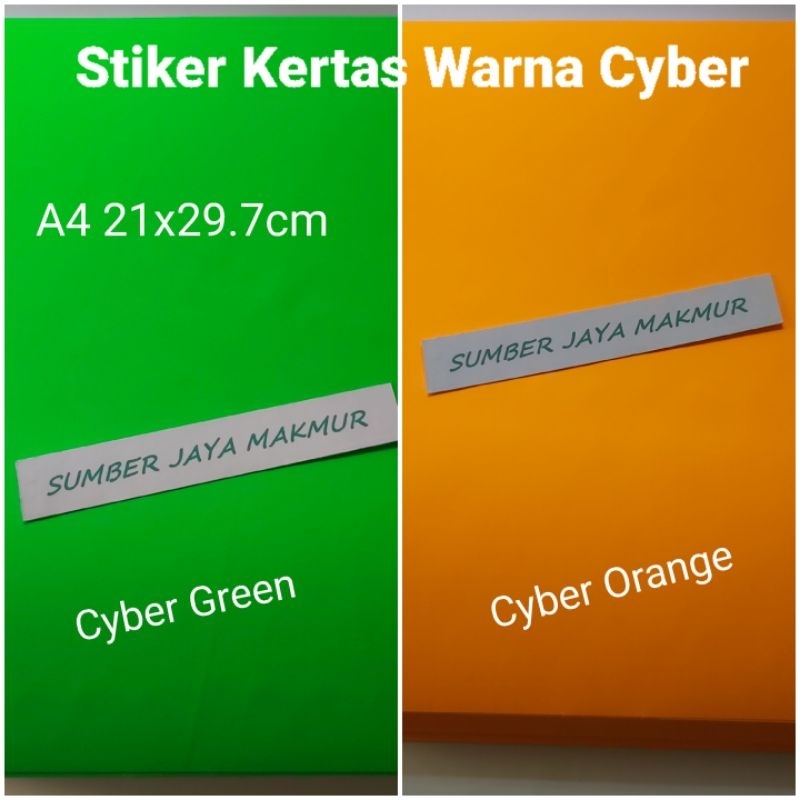 

Stiker Kertas Skotlet/Asturo/Cyber