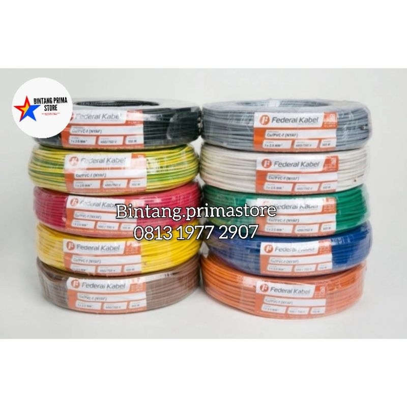Kabel NYAF / Kabel Serabut 2.5mm / NYAF 2.5mm Federal