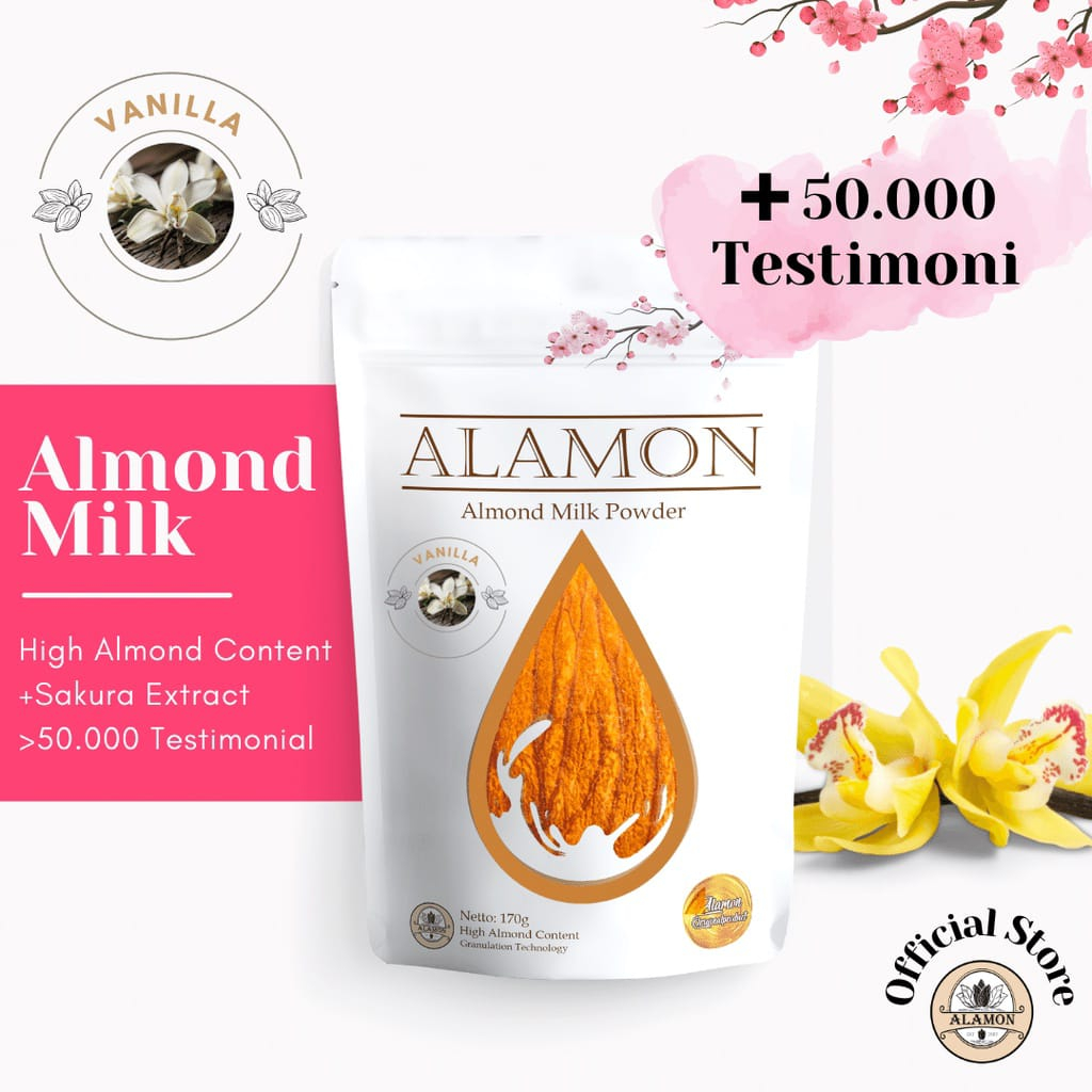 Susu Almond Pelancar ASI Ibu Menyusui ASI Booster Almond Milk