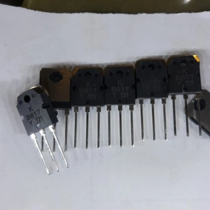 transistor b817 original sepasang d1047