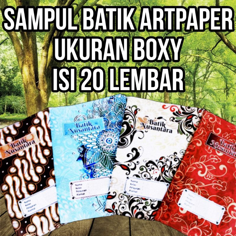 

Sampul Batk Boxy Artpaper / Sampul Boxy Berkualitas