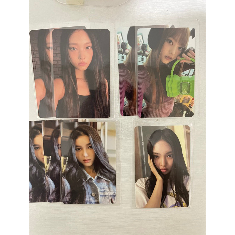 (Ready Stock) Photocard Official Bluebook Haerin Newjeans Hyein Danielle Message Haerin Bag