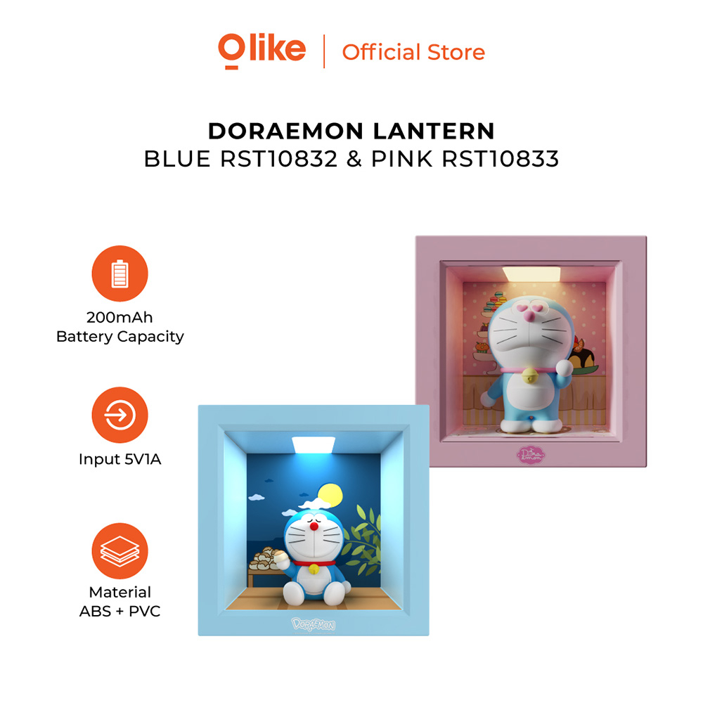 OLIKE X DORAEMON LAMPU tidur kamar hias dekorasi Night lamp ORIGINAL